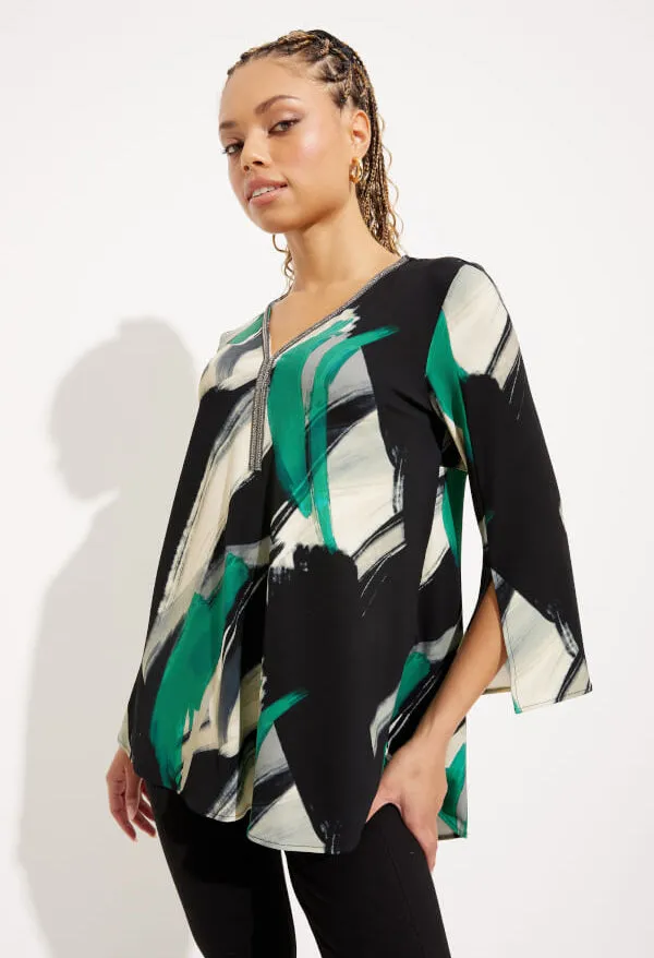 Abstract Print Top