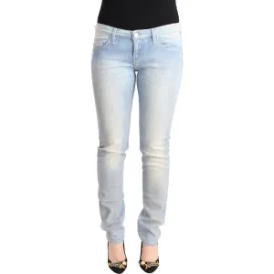 Acht Chic Low Waist Skinny Light Blue Denim