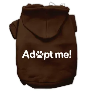 Adopt Me Screen Print Pet Hoodies Brown Size XL (16)