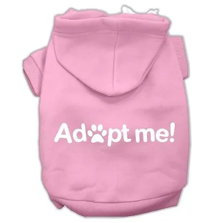 Adopt Me Screen Print Pet Hoodies Light Pink Size Xs (8)