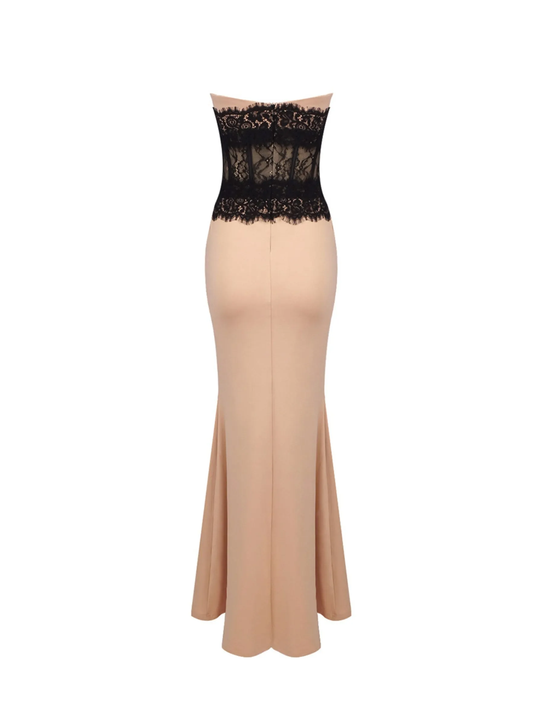 Alora Lace Detail Maxi Dress