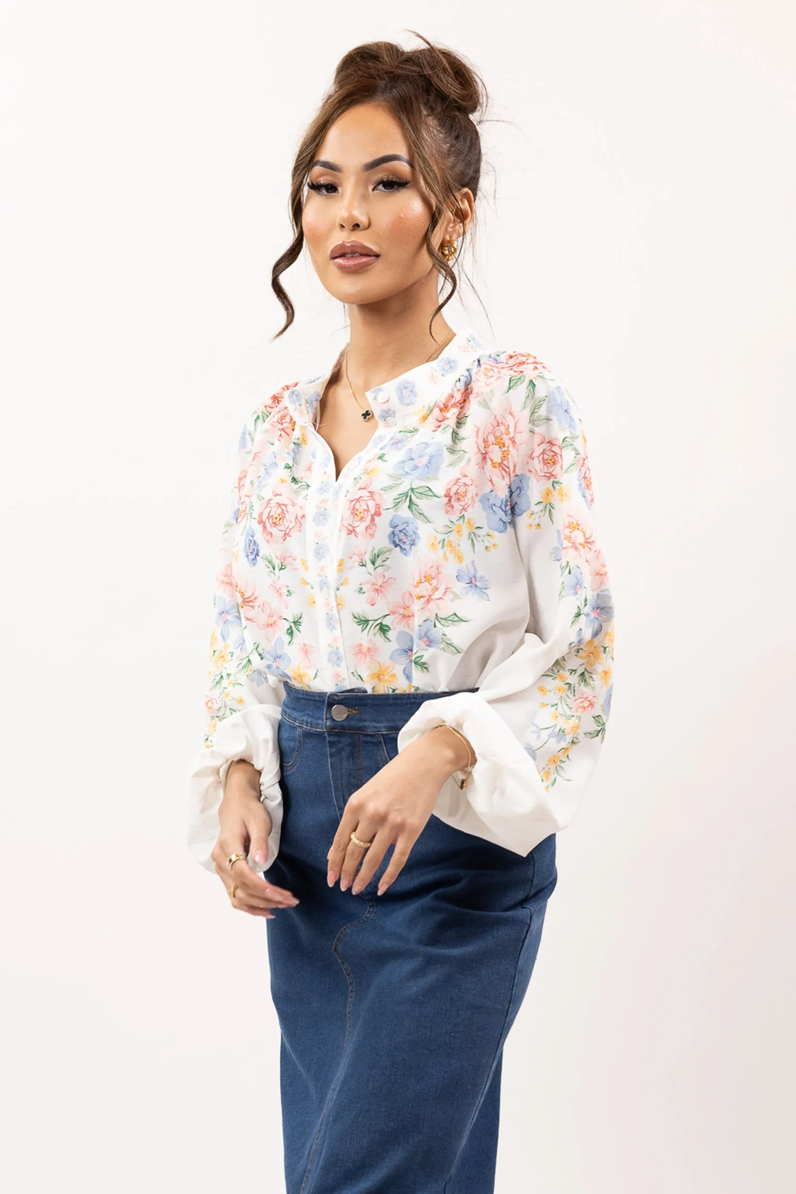 Annette Floral Shirt