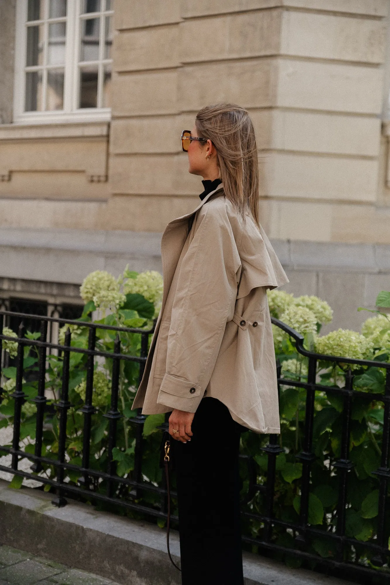 Bobbi trenchcoat beige