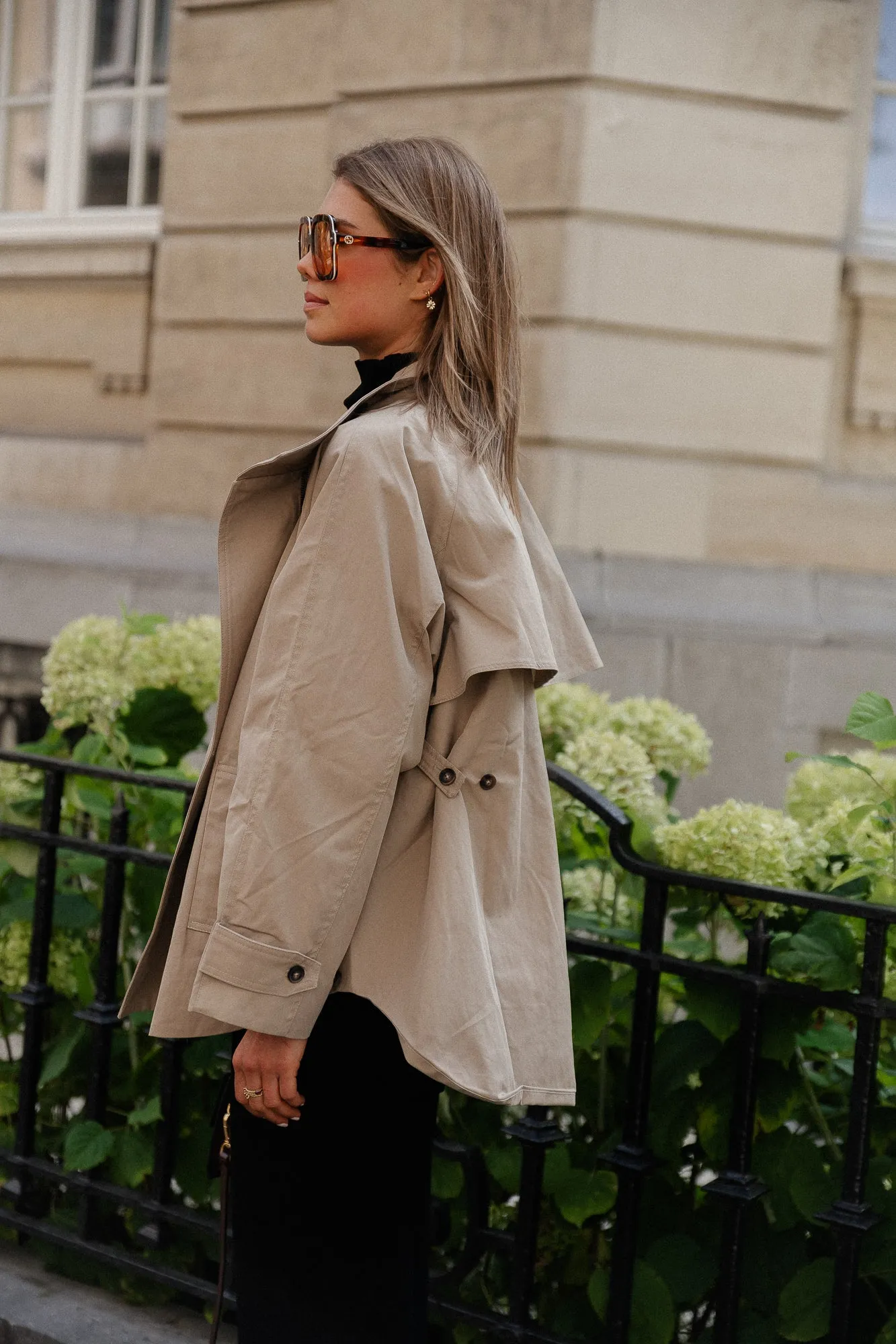 Bobbi trenchcoat beige