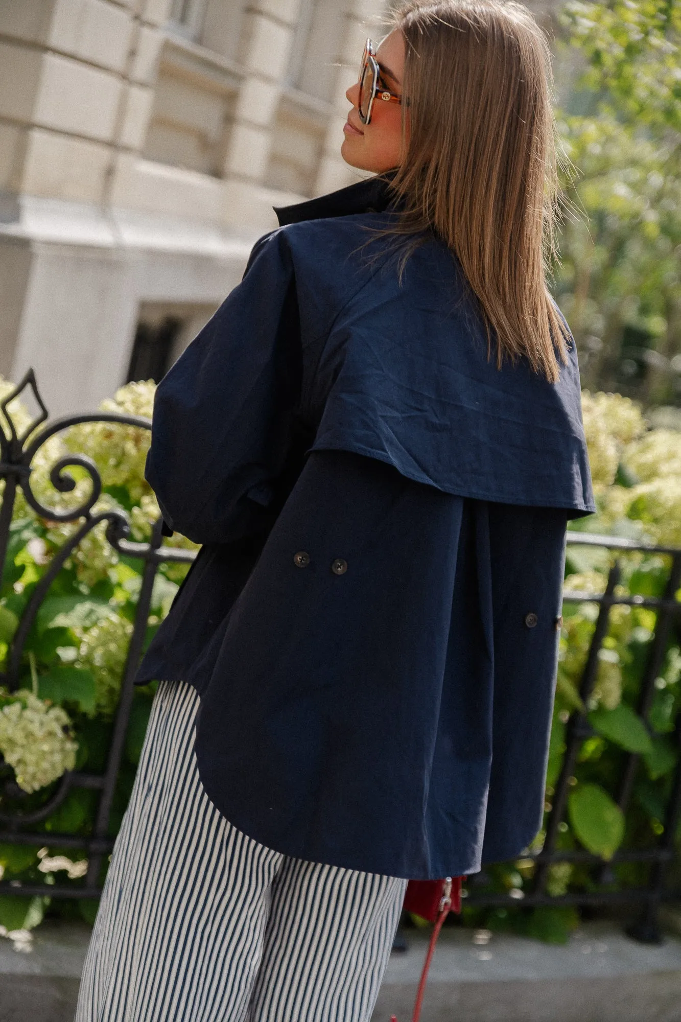 Bobbi trenchcoat navy