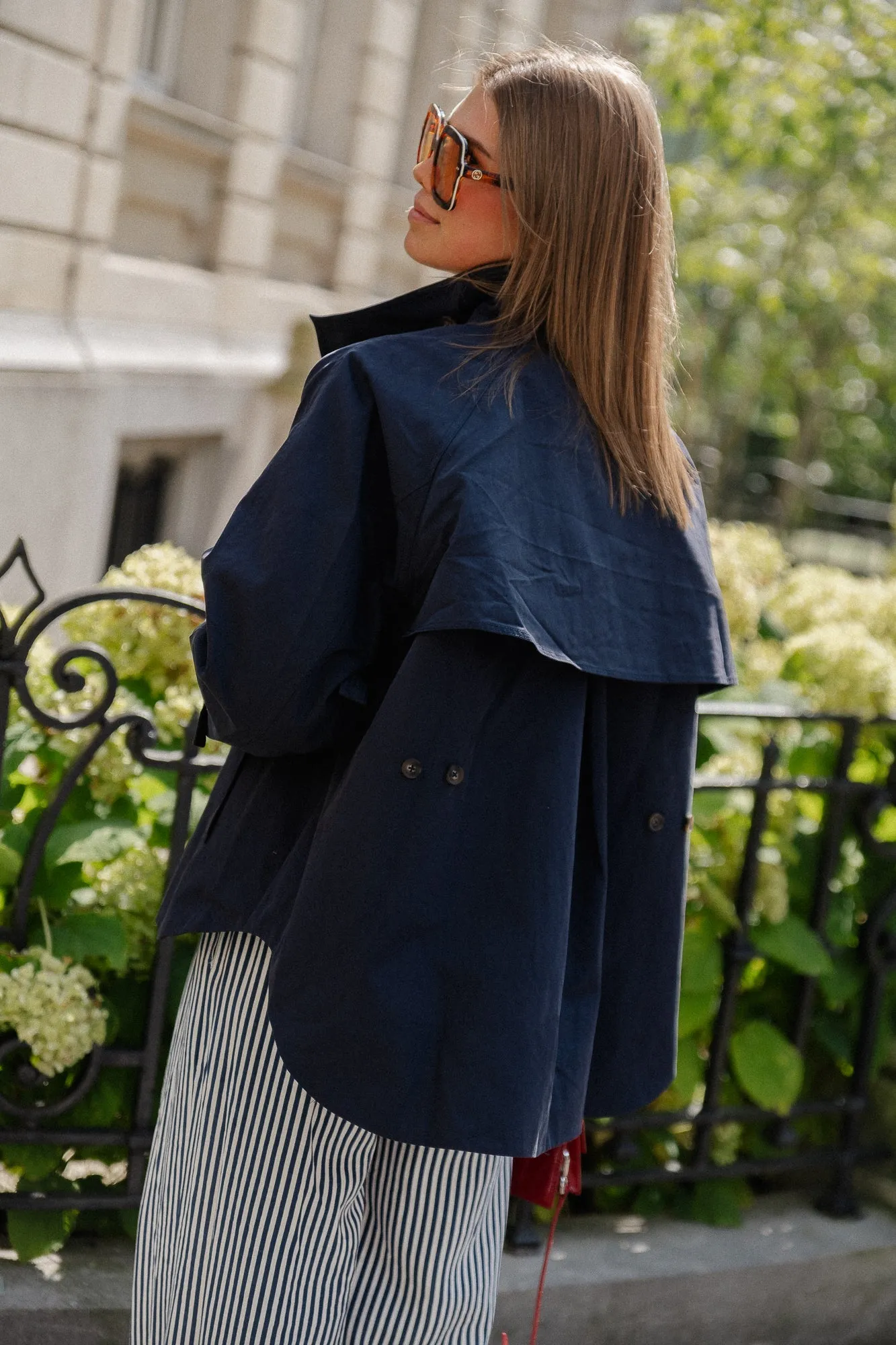 Bobbi trenchcoat navy