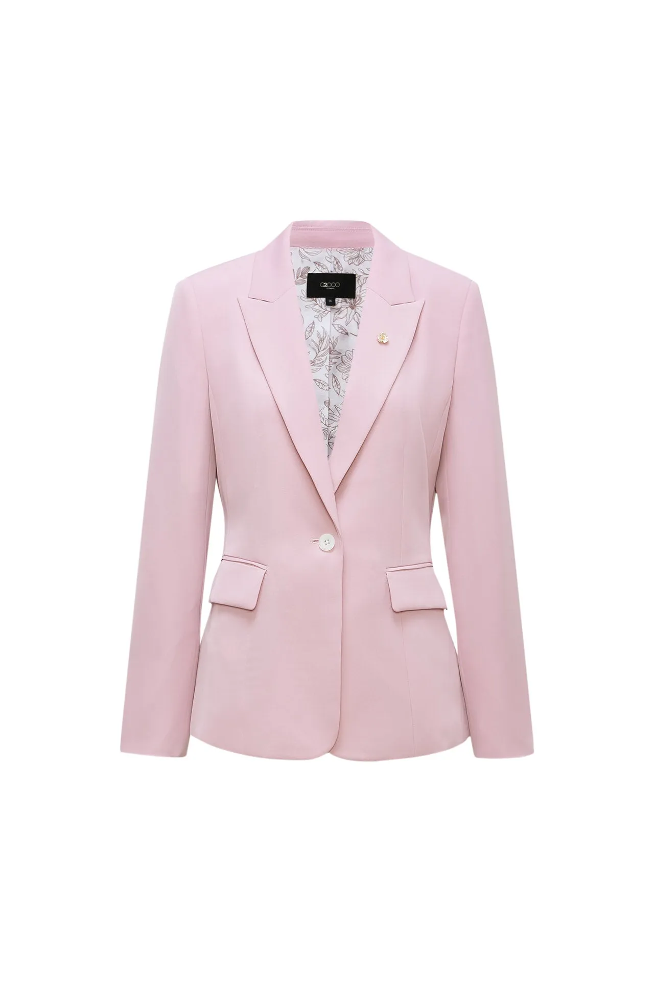 Cool Touch & Anti UV Suit Blazer with Brooch