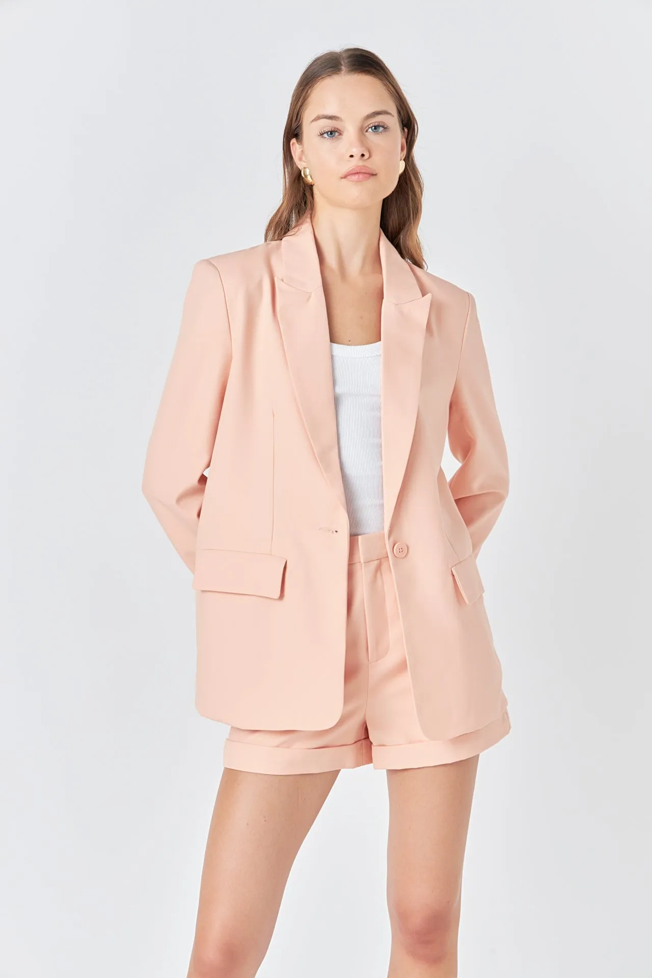 Endless Rose - Single Breasted Blazer