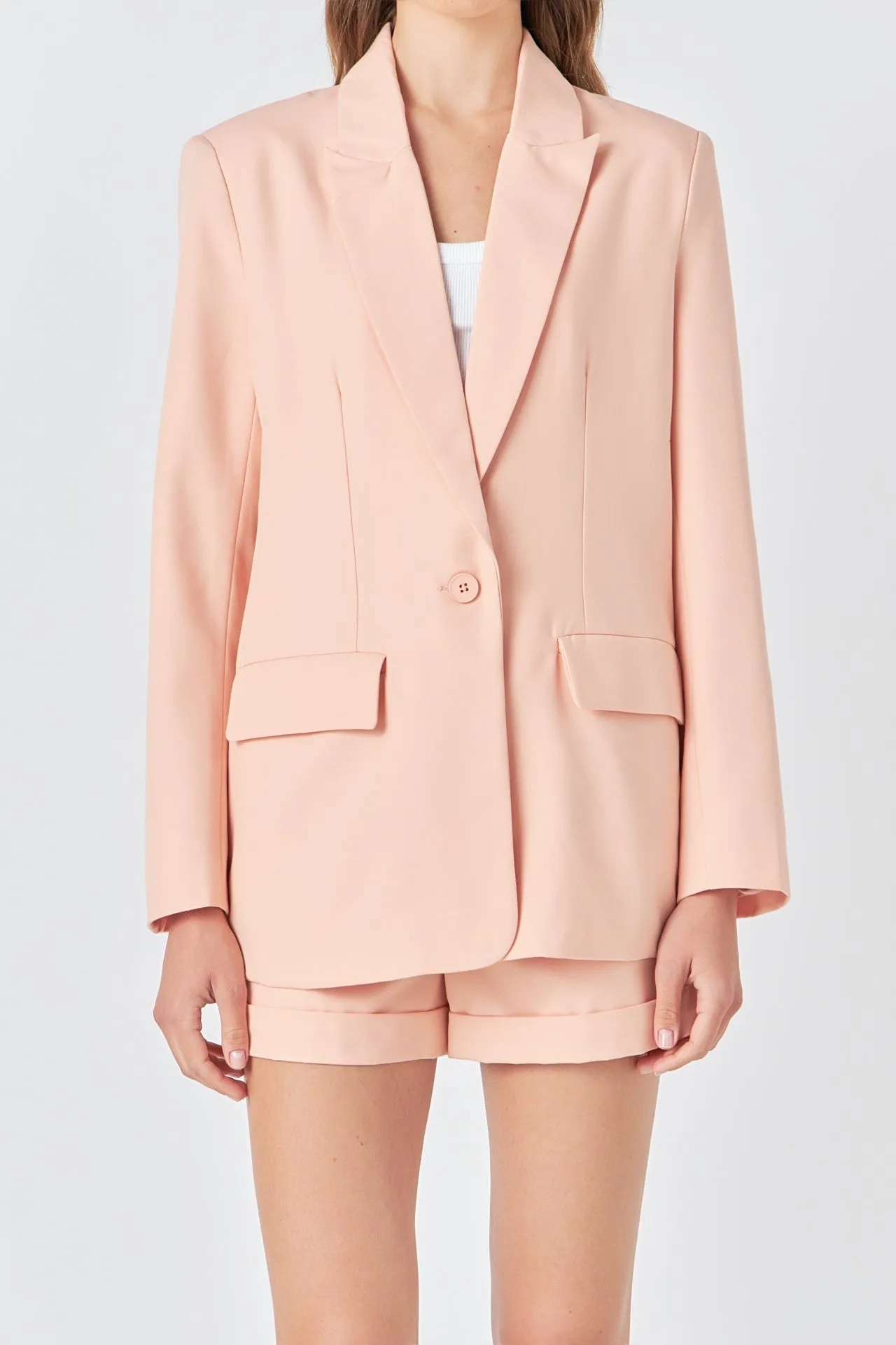 Endless Rose - Single Breasted Blazer