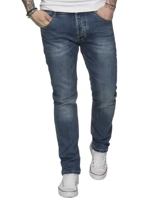 ETO | Mens Designer Tapered Fit Stretch Denim Jeans