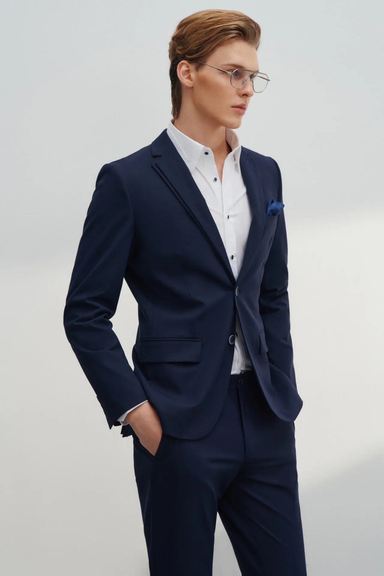 Felix Multi-Way Stretch Smart Fit Plain Suit Blazer