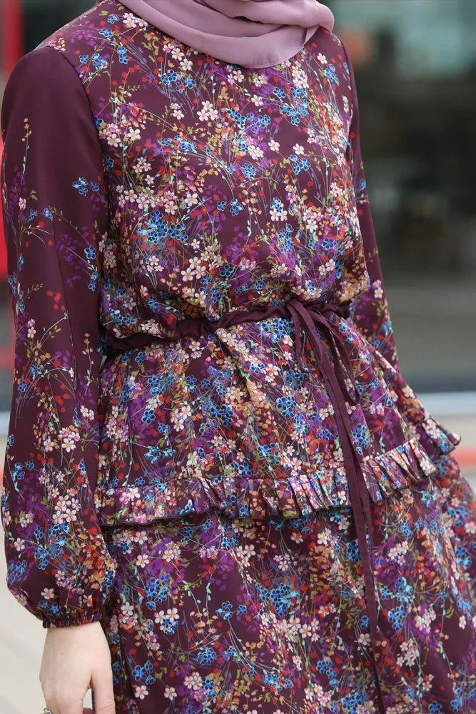 Floral Elegance Maxi Dress