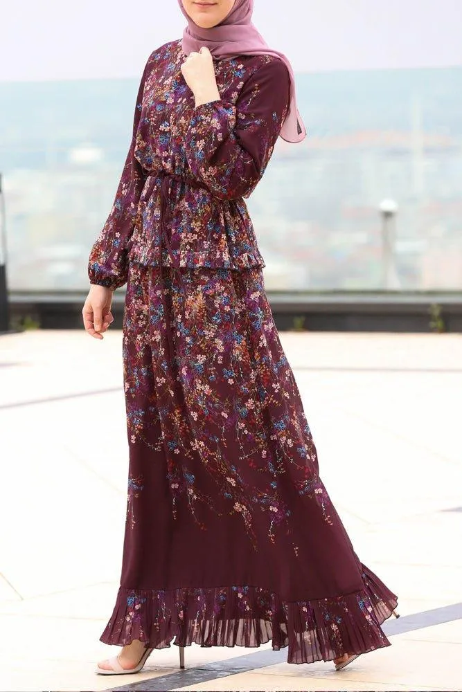 Floral Elegance Maxi Dress