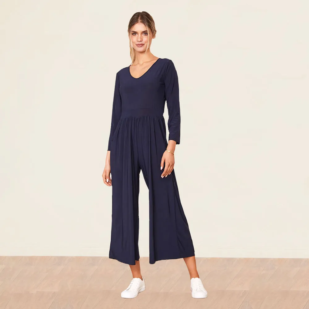 Hallie Jumpsuit (Navy)