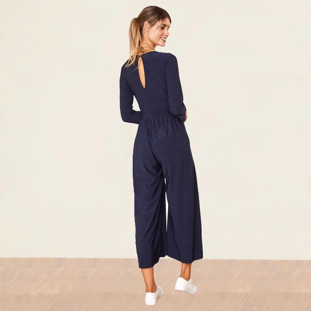 Hallie Jumpsuit (Navy)