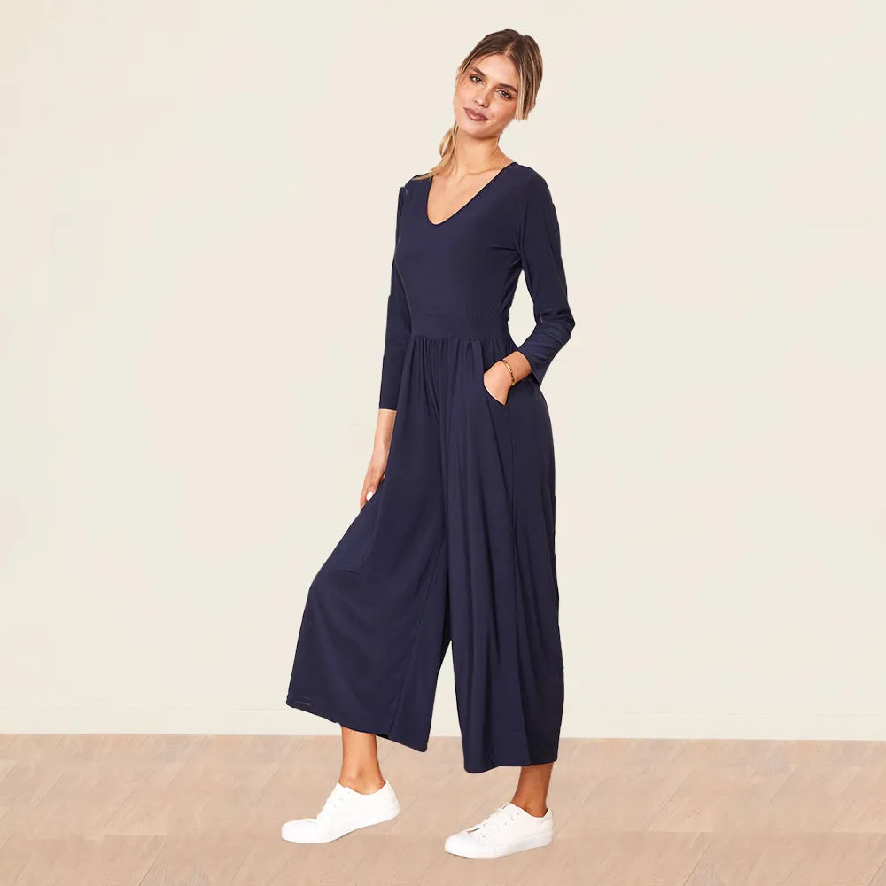 Hallie Jumpsuit (Navy)