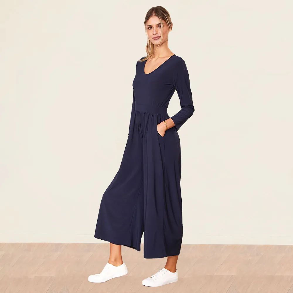 Hallie Jumpsuit (Navy)