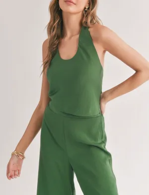 Halter Tie Dress Tank Top