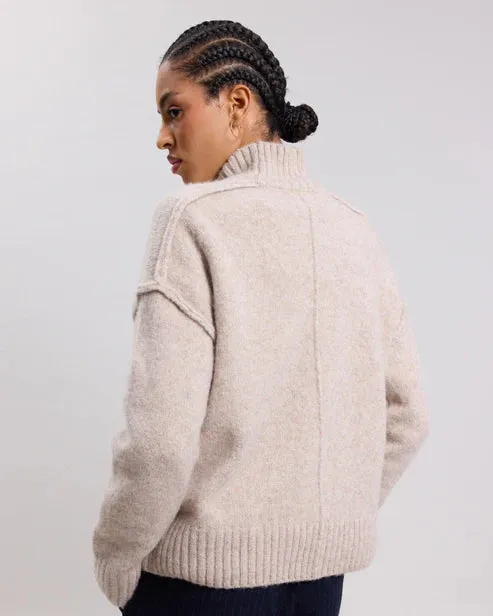 Hartford Mythe Knit Pullover Stone