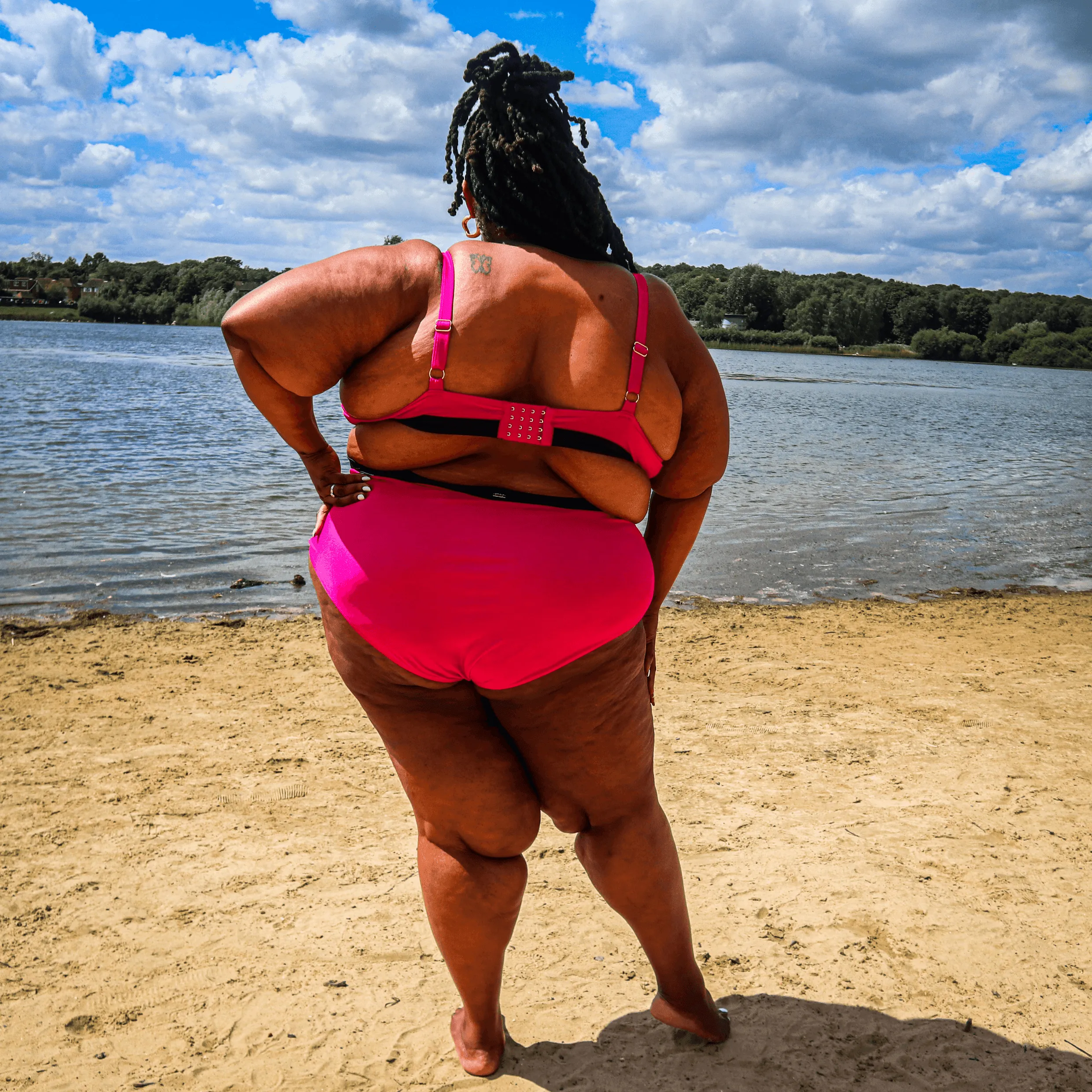 Hasta La Vista Bikini Bottoms - Hot Pink