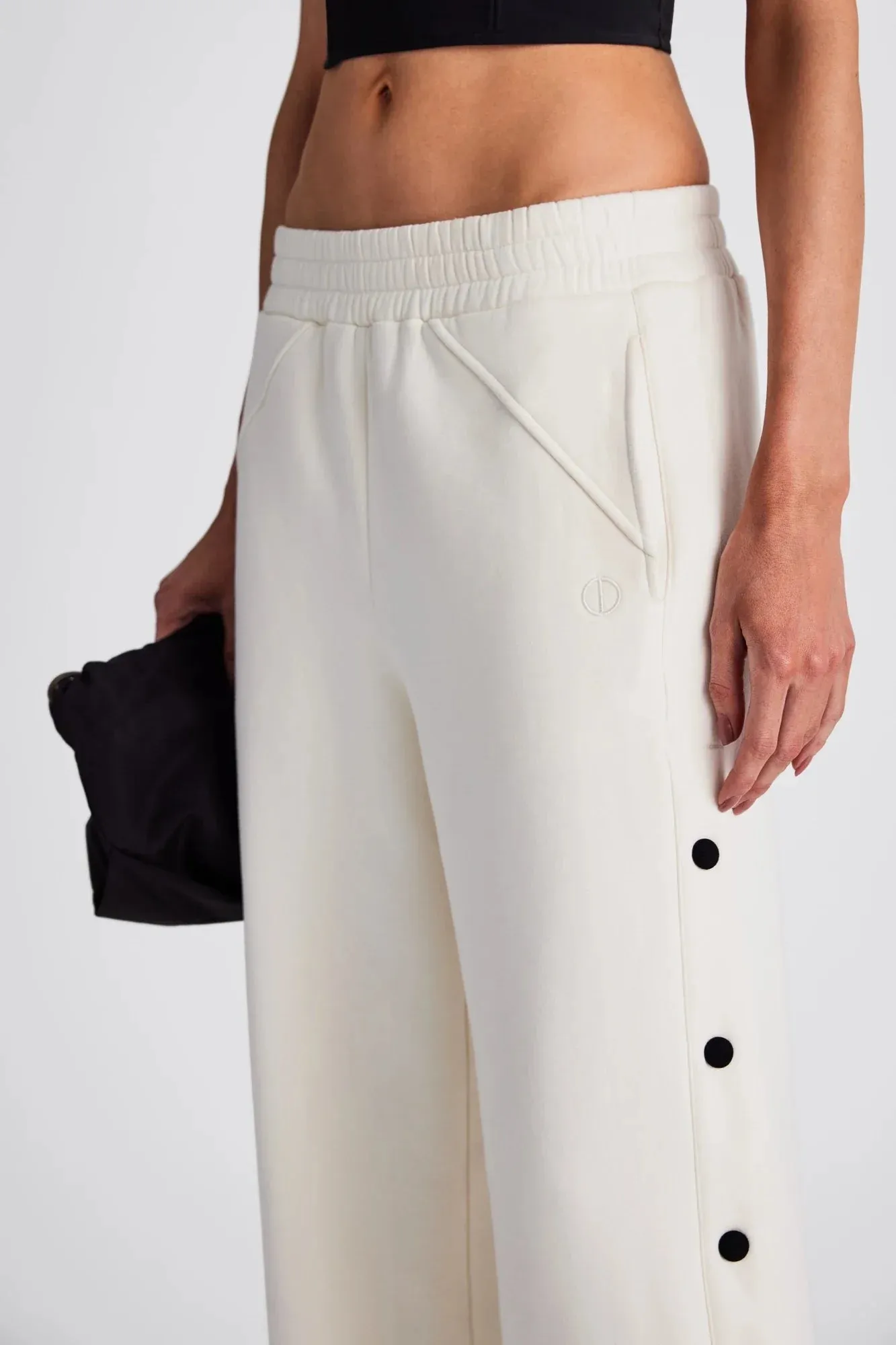 In/One Thalia Wide Leg Snap Pants