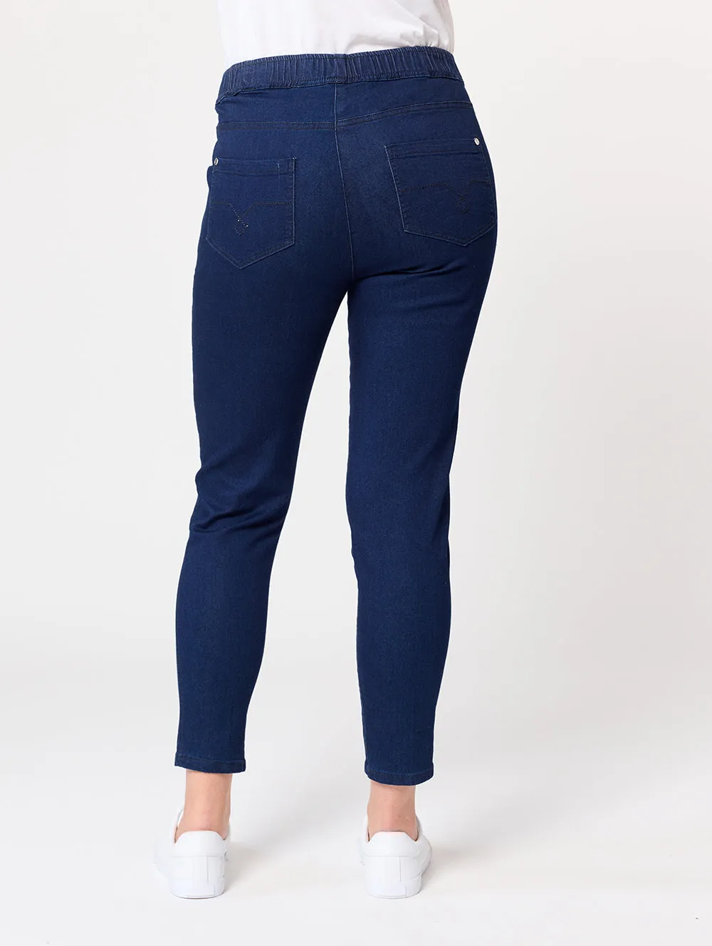 Intense Denim Short Length Jean