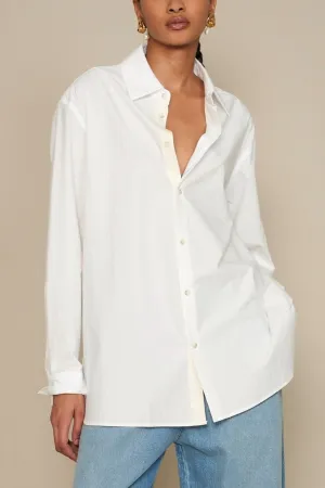 Kallmeyer White Signature Button Down Blouse