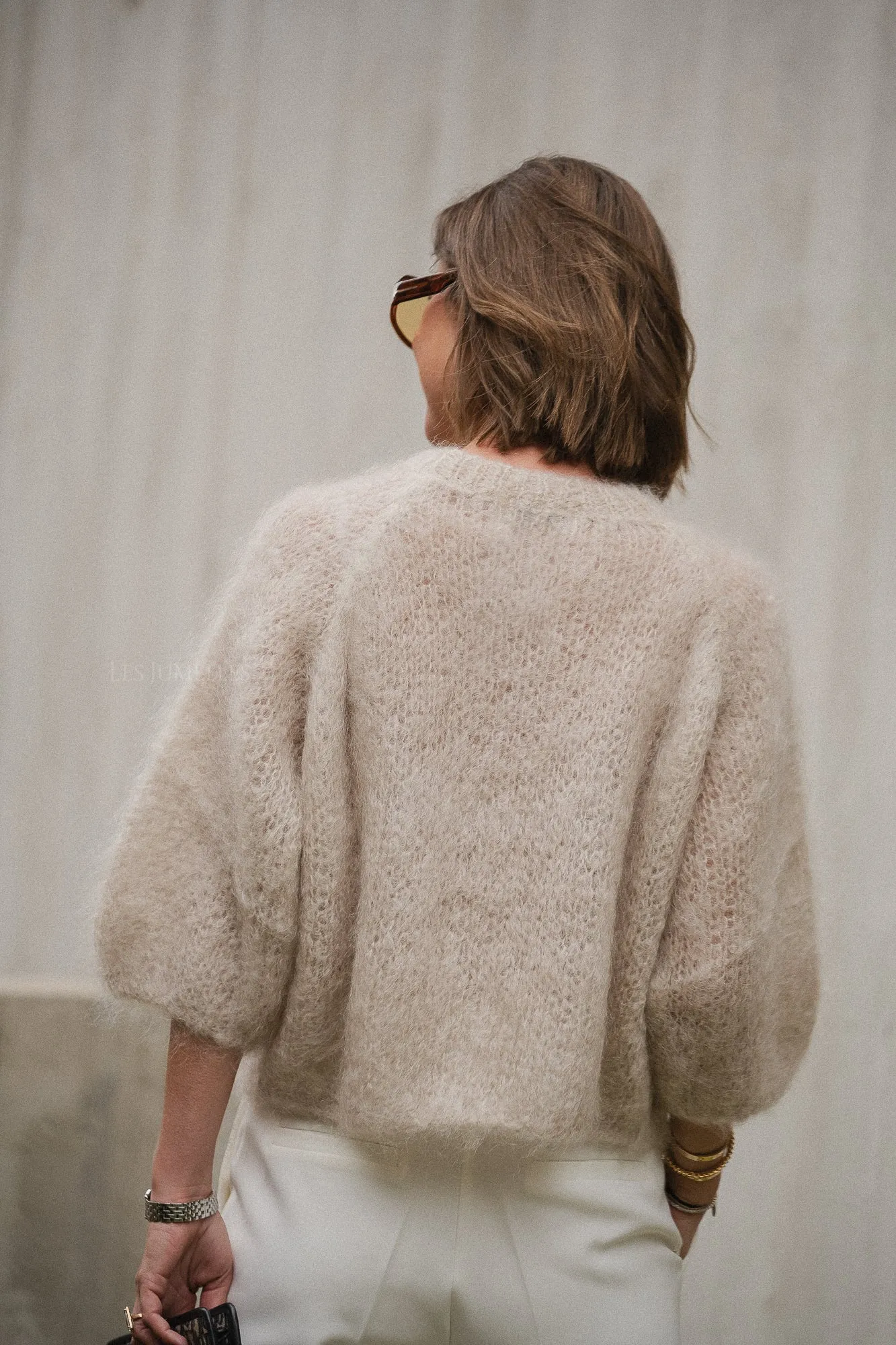 Maira mohair jumper beige