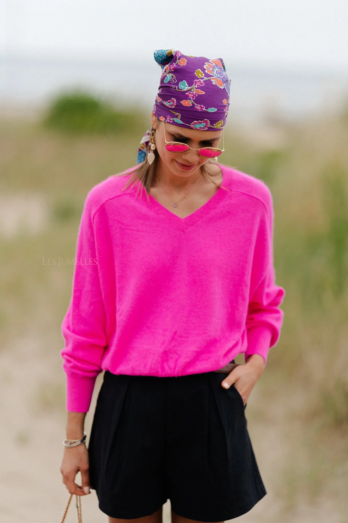 Maya jumper neon pink