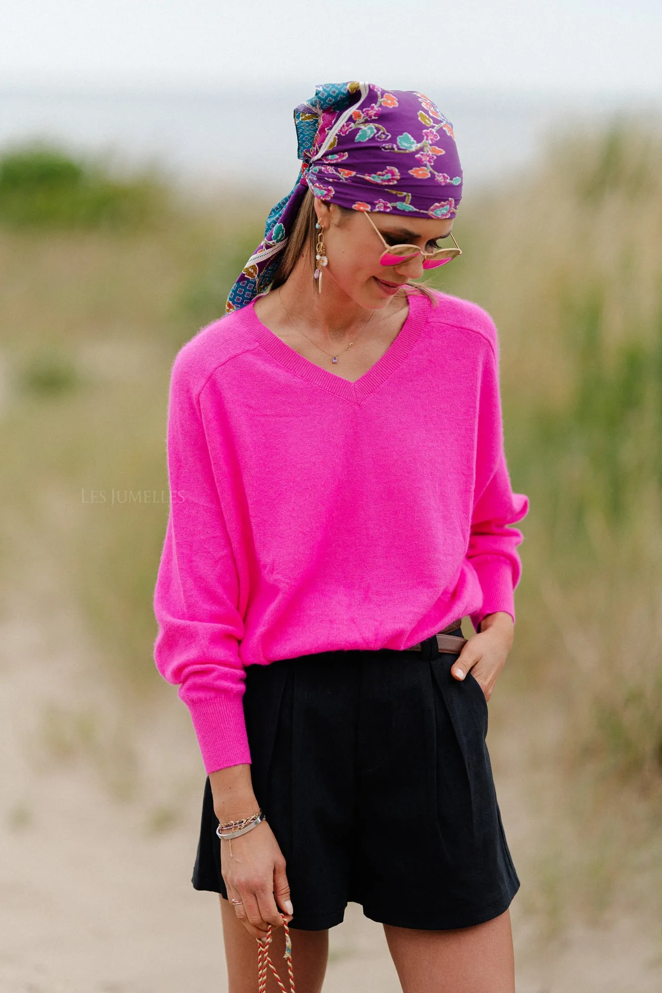 Maya jumper neon pink