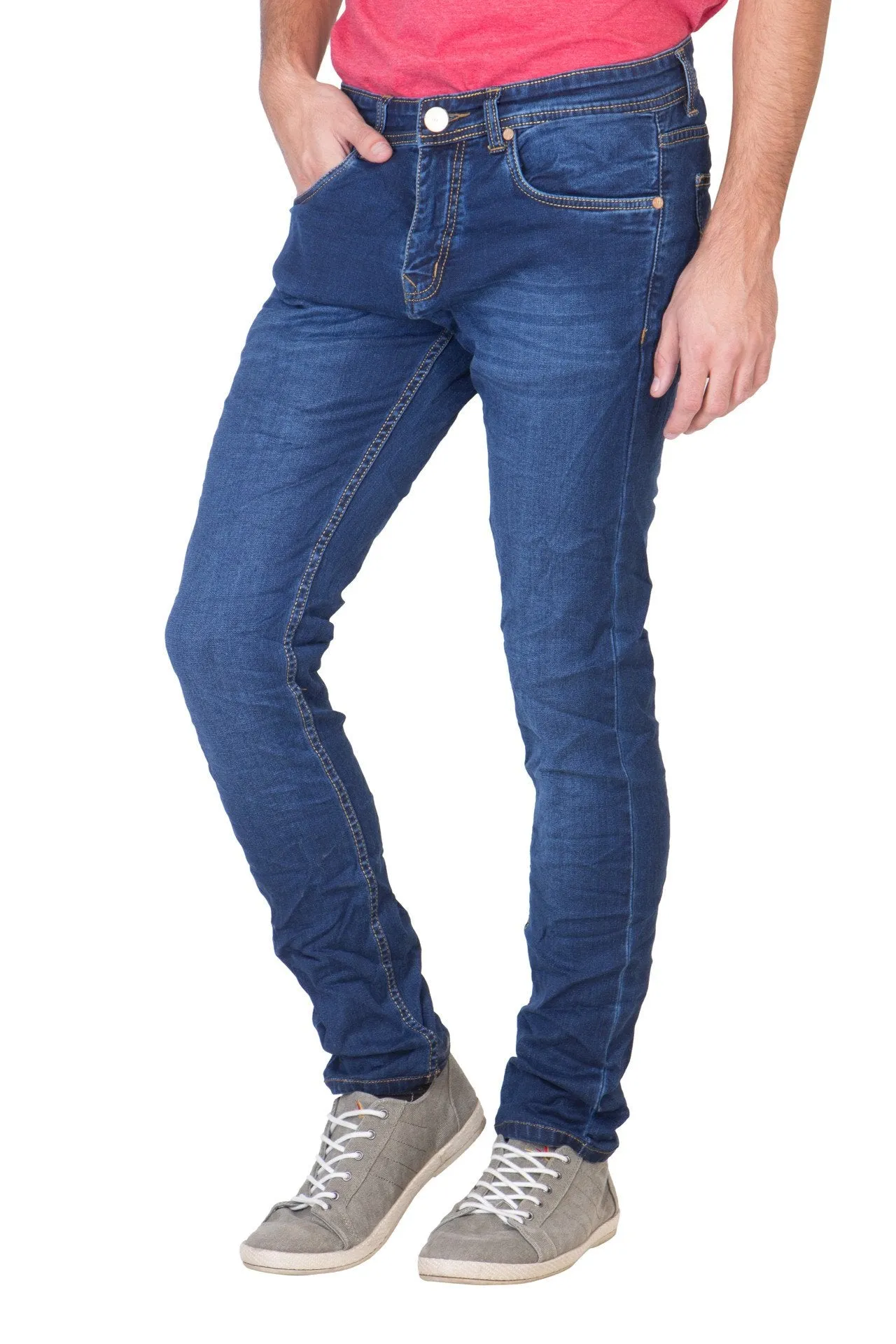 Men's Straight Fit Denim Jeans