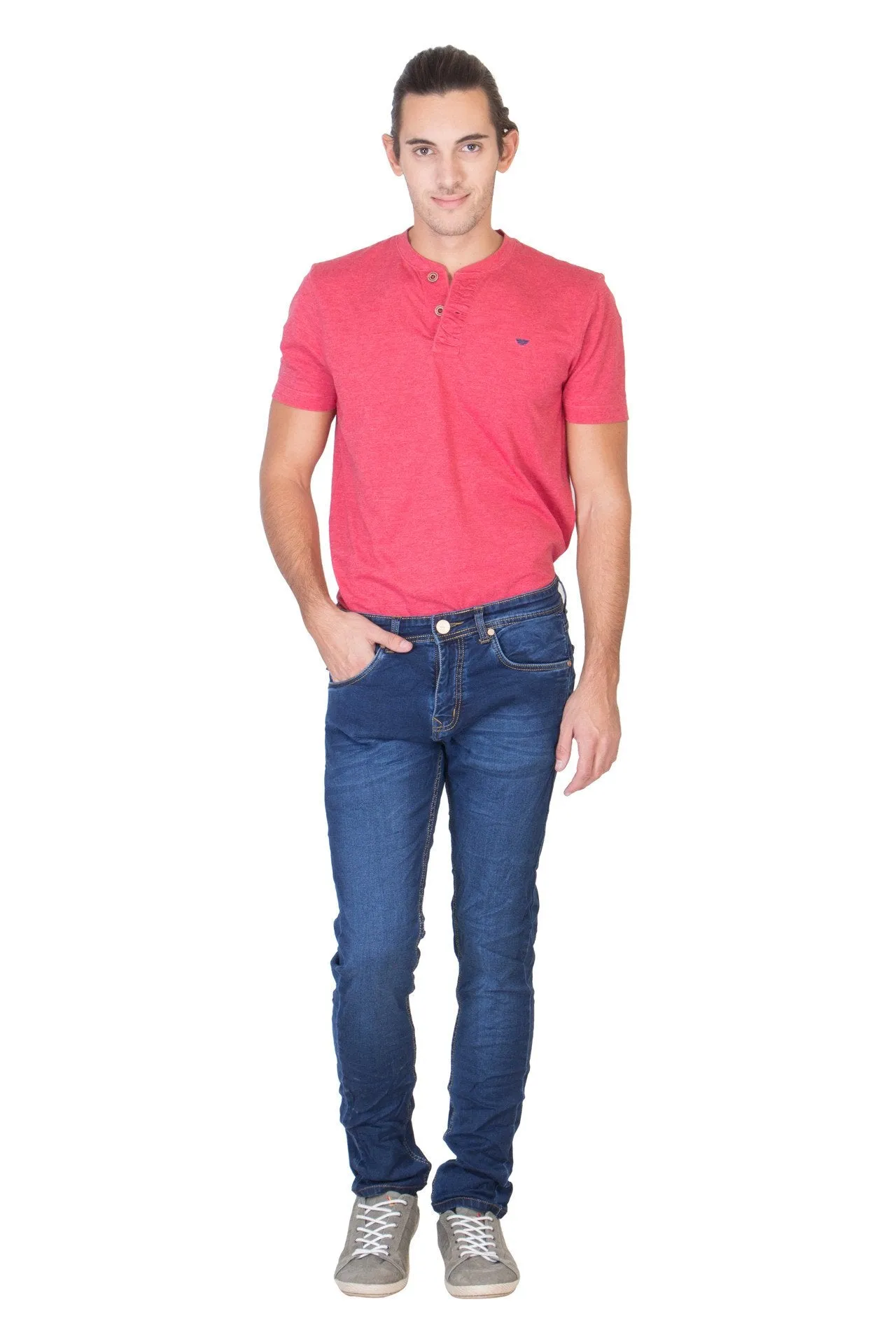 Men's Straight Fit Denim Jeans