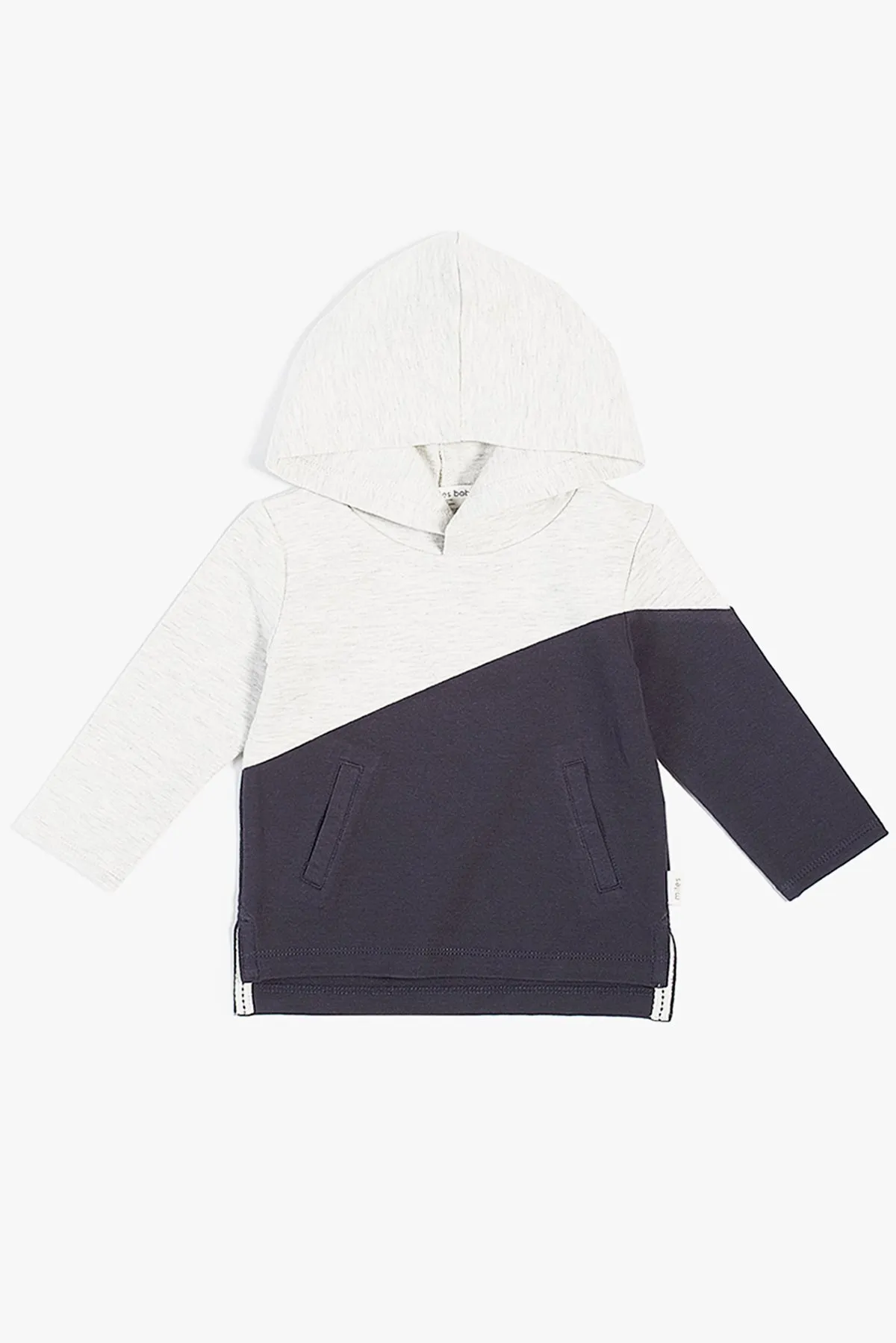 Miles Baby Colorblock Baby Hoodie (Size 12M left)