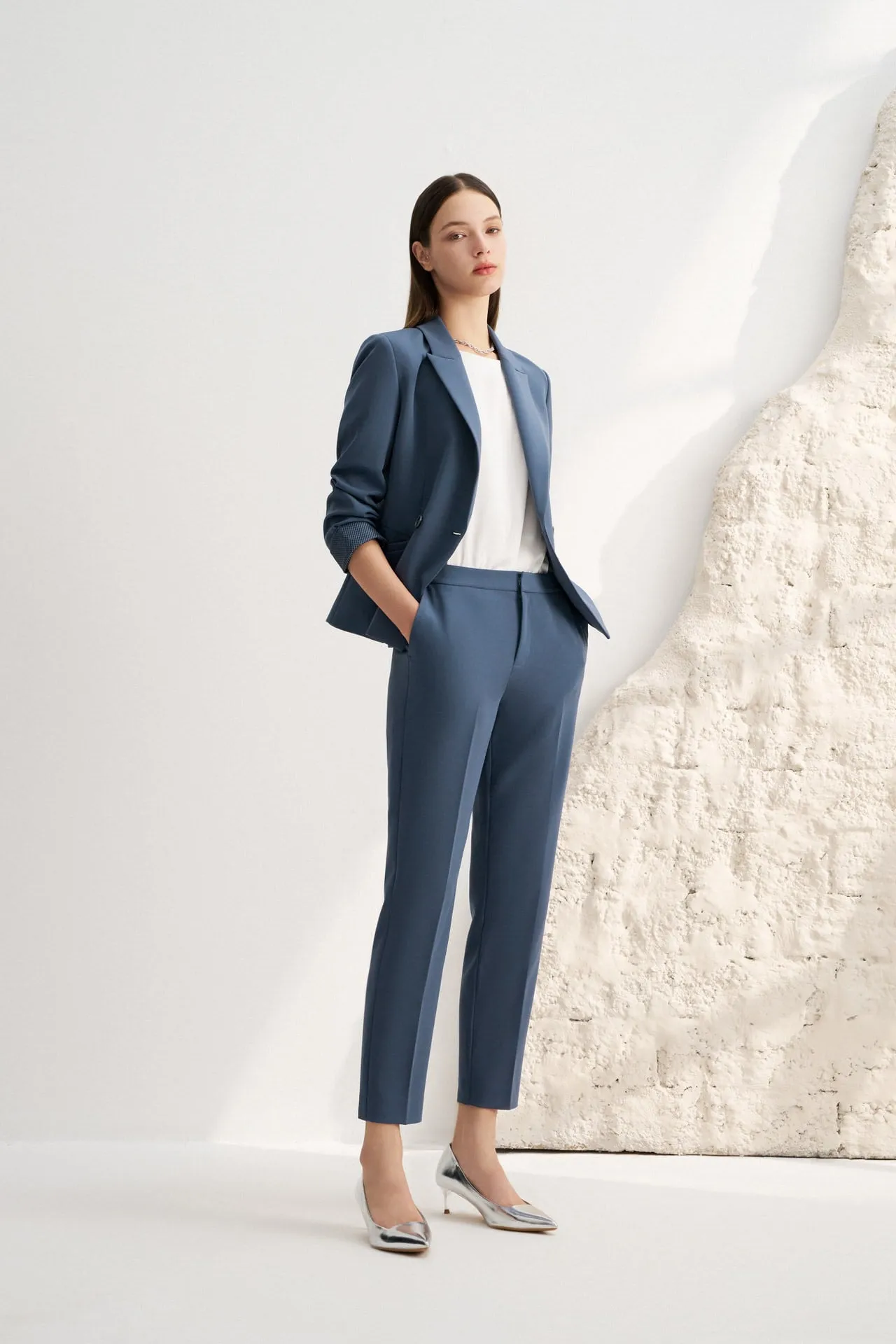 Multiway Stretch Suit Blazer