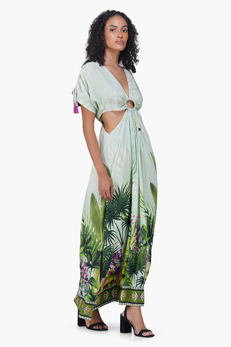 Olivia Printed Maxi Dress