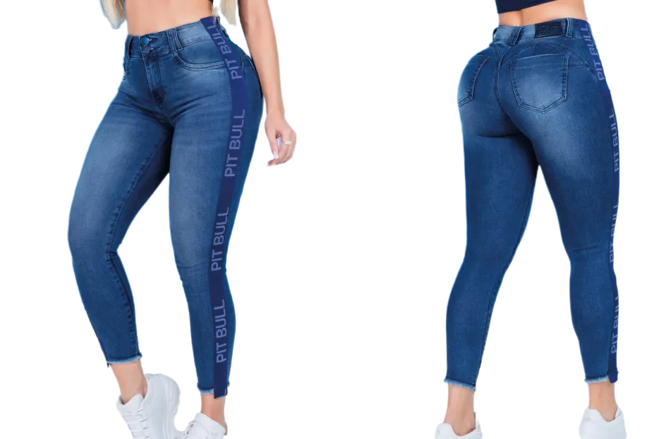 Pit Bull Jeans Women's High Waisted Jeans Pants With Butt Lift 61381