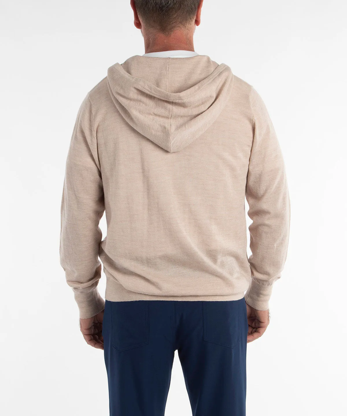 Signature Ultra Light 100% Merino Wool Full-Zip Hoodie