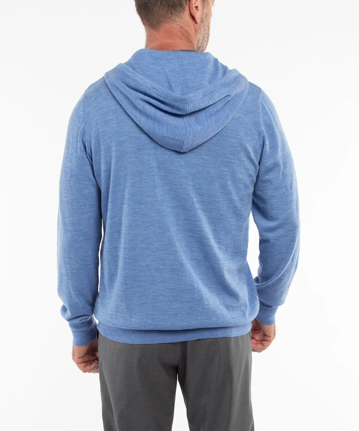 Signature Ultra Light 100% Merino Wool Full-Zip Hoodie