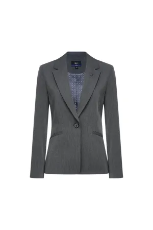 Slim Fit Twill Suit Blazer