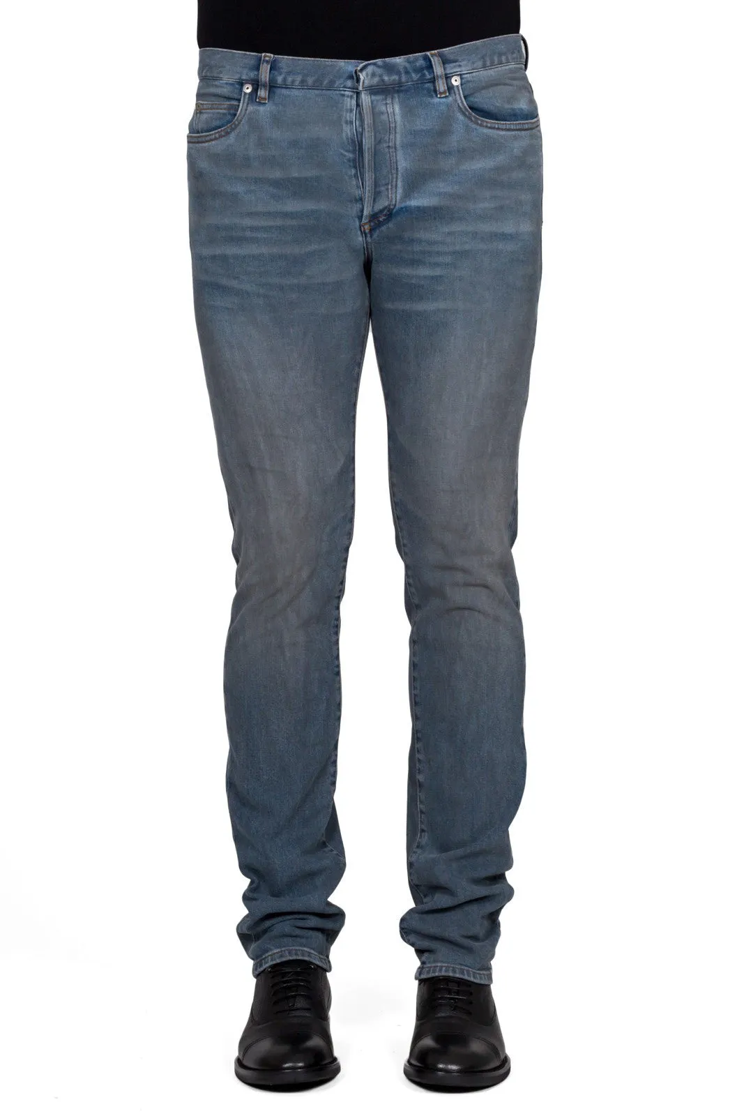 Slim Fit Vintage Wash Jeans