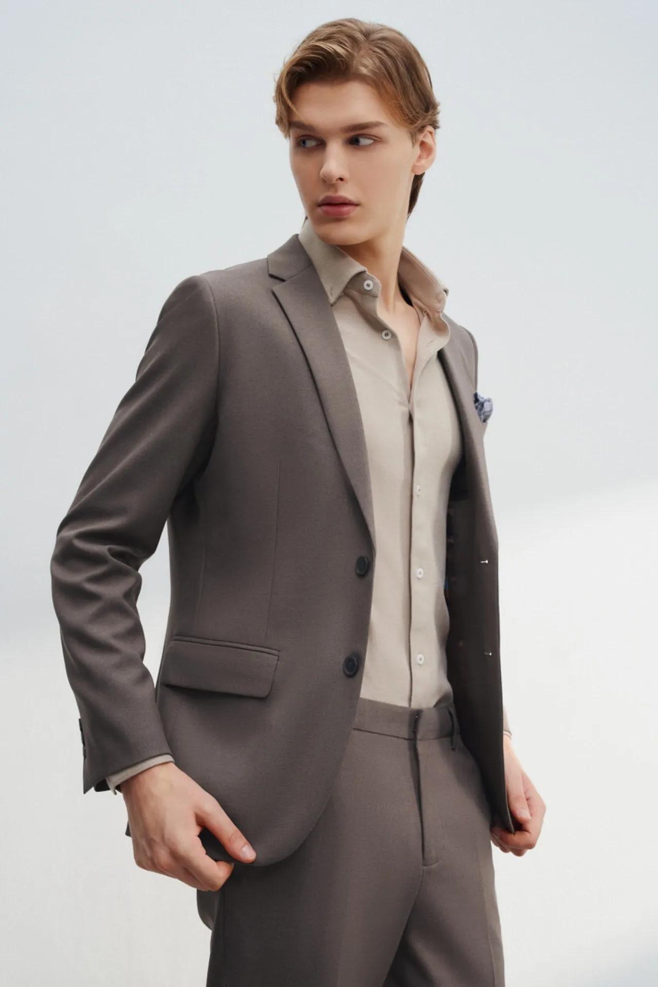 Telford Teflon Smart Fit Twill Suit Blazer