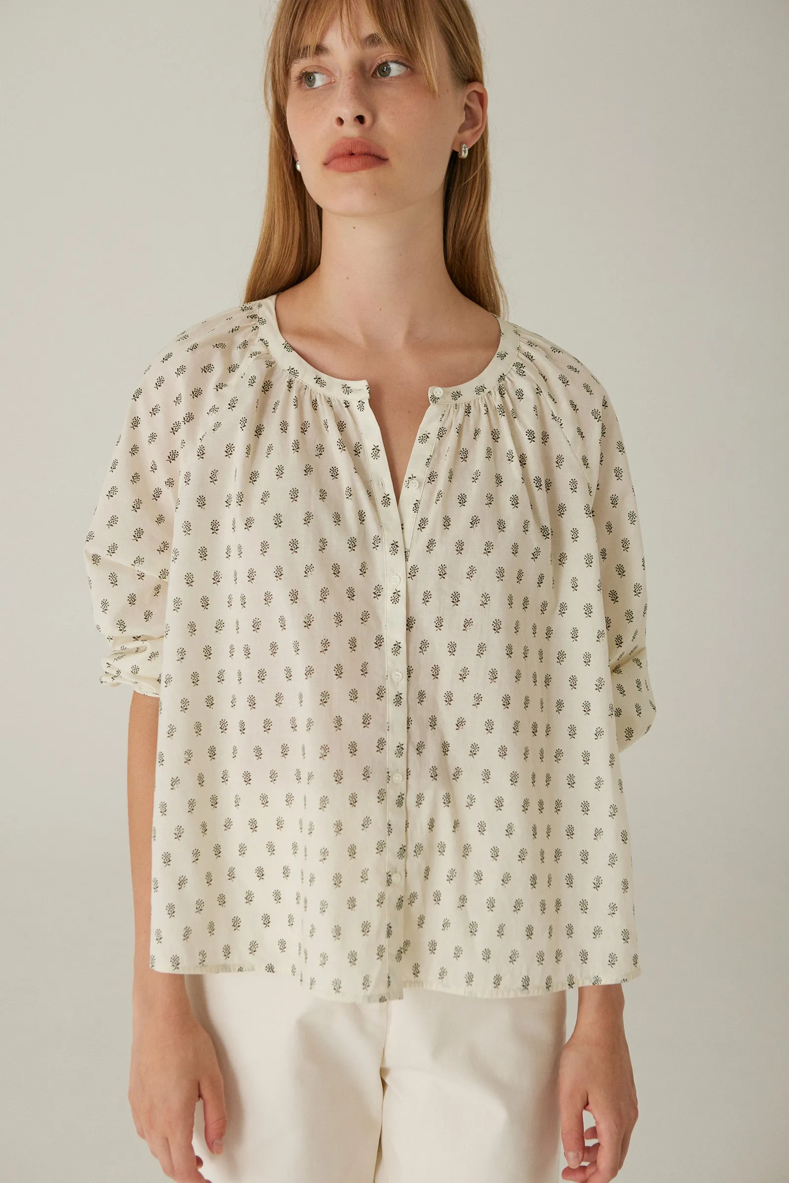 Vineyard Blouse -- Organic Cotton