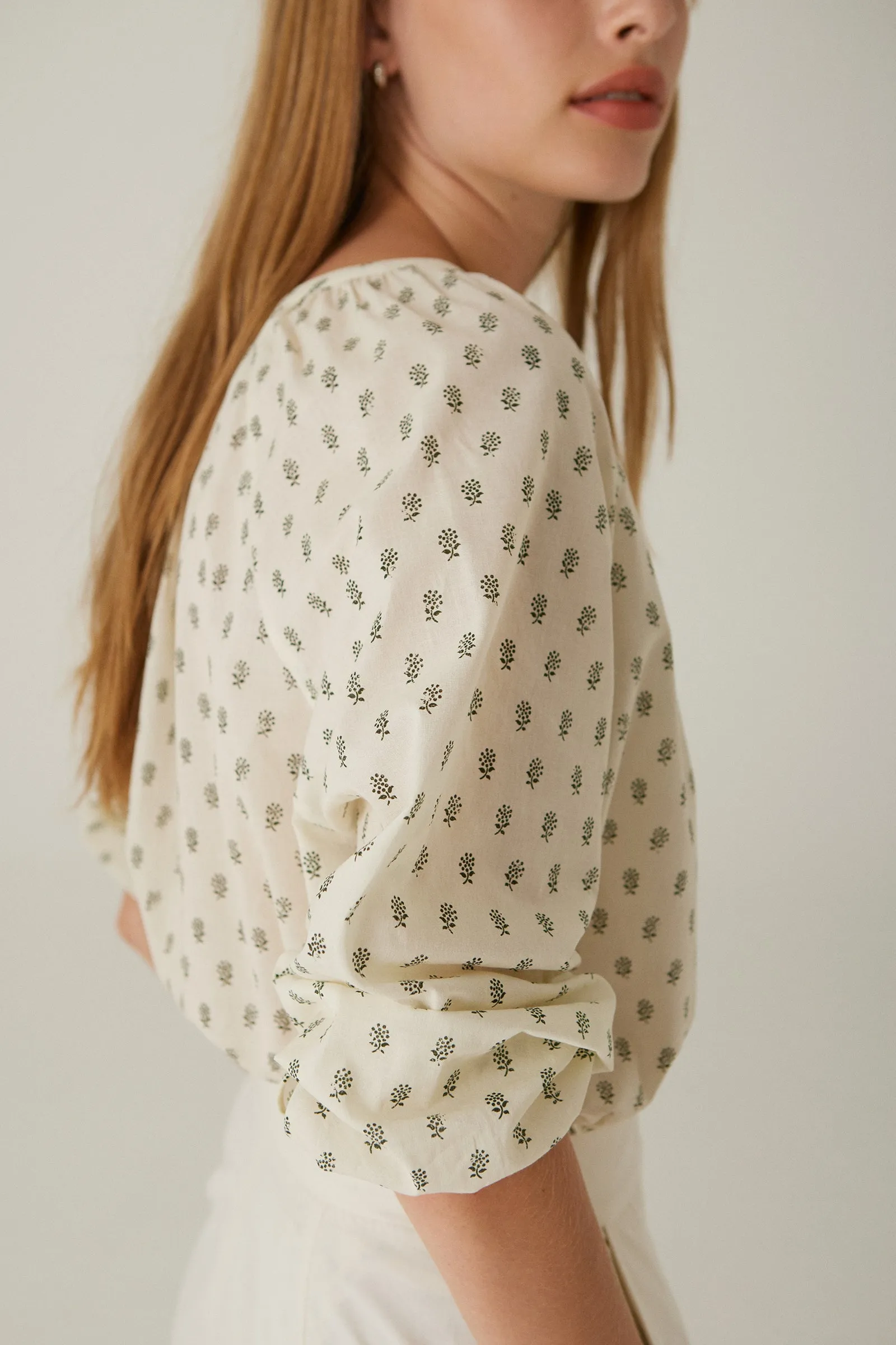 Vineyard Blouse -- Organic Cotton