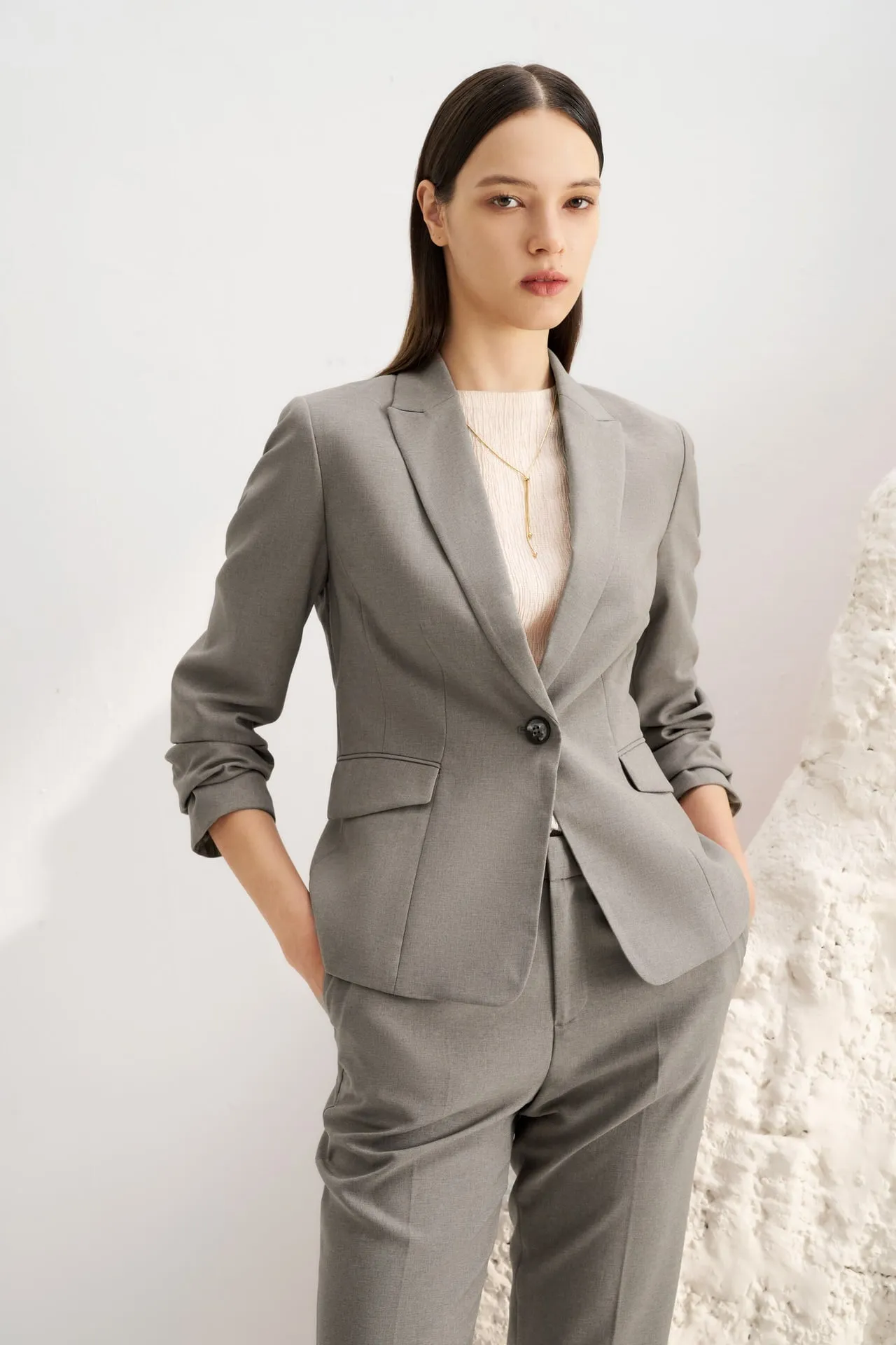 Water & Oil Repellent Suit Blazer