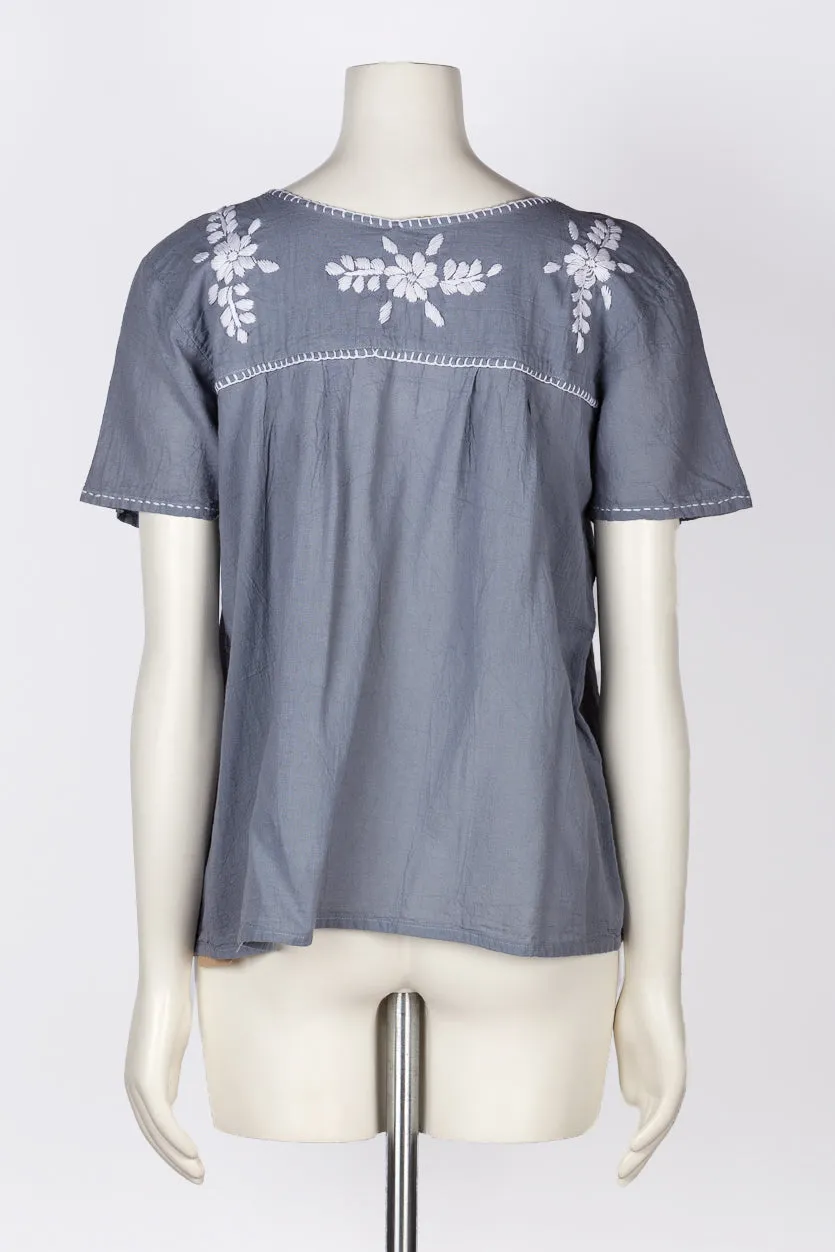 Willow Embroidered Top