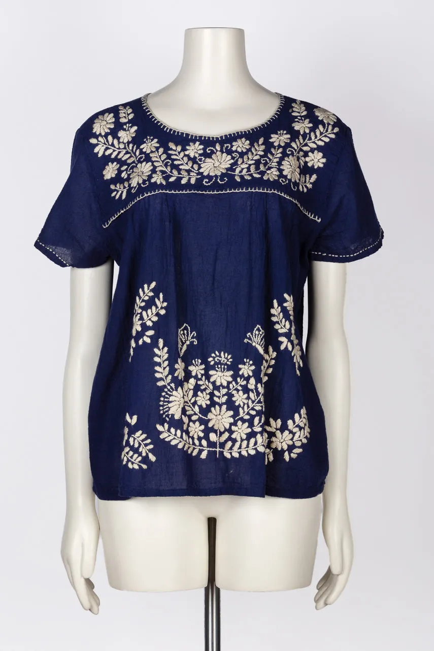 Willow Embroidered Top