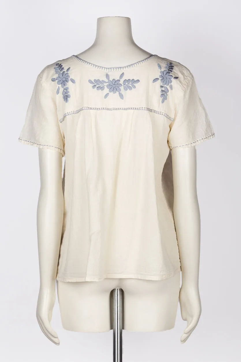 Willow Embroidered Top