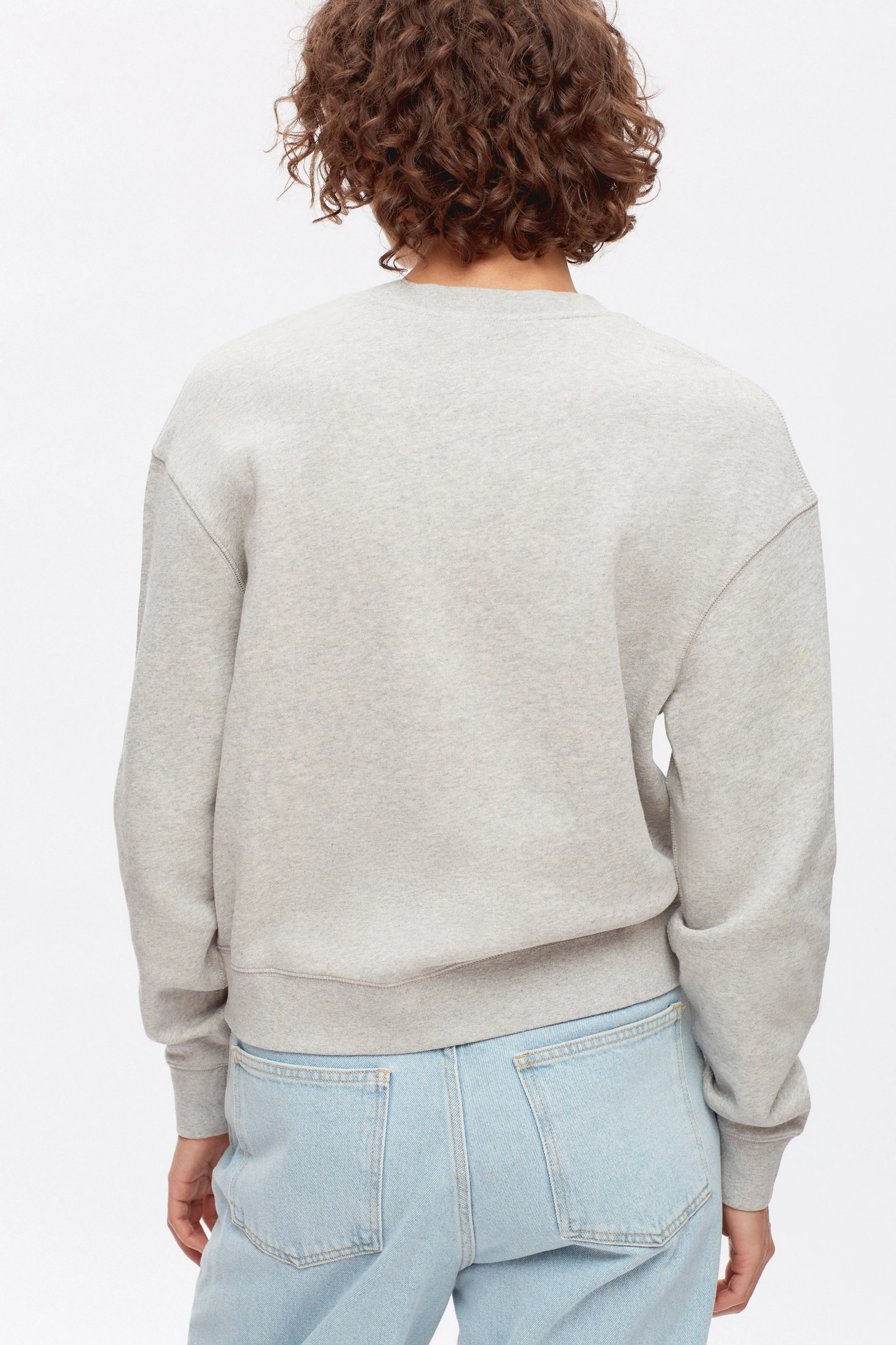 Women's Essential Sweatshirt in Heather Grey